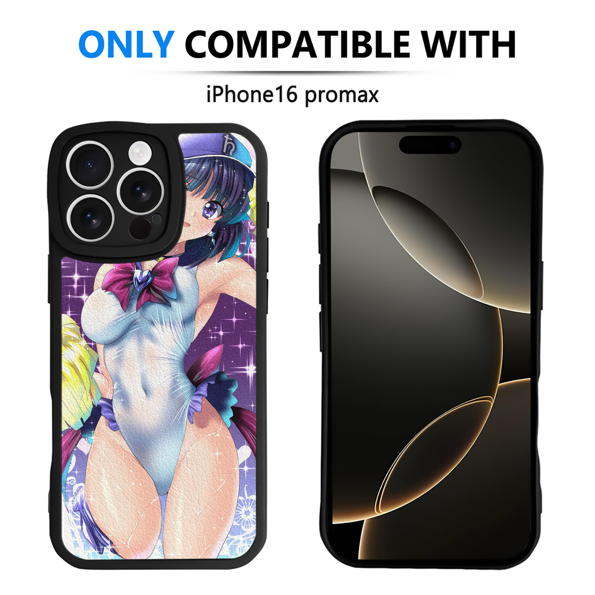 （画像用） 美少女戦士セーラームーン Sailor Moon 【iPhone 16シリーズ対応】シリコンスマホケース（レザー調） 材質：シリコン